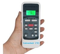 Telecomando di ricambio per climatizzatore Goodman Tgm Midea Miller R51I4/BGE R51I4/BGCE UL-R51M/E R51I11/BGE R51L4/BGE R51/CBGE R51/CE R51M/E R51M/CE (B) (Fahrenheit Disply)