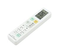 Telecomando di ricambio per condizionatore d'aria, versione inglese, compatibile con diversi modelli, comunicazione a infrarossi e RF con segnale stabile e funzione di memoria di spegnimento (B)