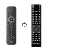 Telecomando di ricambio per PHILIPS 22PFL3403D/10
