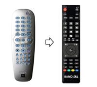 Telecomando di ricambio per PHILIPS DVDR3305/19