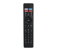 Telecomando di ricambio per Philips Smart TV LCD LED RC4154403-01R Telecomando universale Philips LCD LED HDTV con controllo vocale, pulsanti TV Netflix e Rakuten (RF402A-V14)