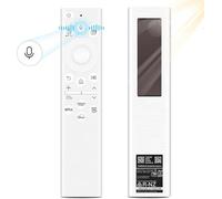 Telecomando di ricambio per Samsung, BN59-01385A, telecomando vocale di ricarica solare per Samsung Smart TV, universale per telecomandi Sam-Sung Neo LED Smart 4K HD TV bianco