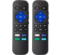 Telecomando di ricambio per Smart TV Roku, compatibile con TV TCL Roku/Hisense Roku/Onn Roku/Westinghouse Roku/Insignia Roku [solo per Roku TV]