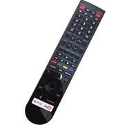 Telecomando di ricambio per Smart TV Sharp Android, compatibile con GB238WJSA LC45UA6800X LC50UA6800X LC60UA6800X 4TC50AL1X, pre-programmato