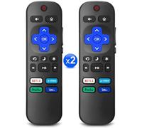Telecomando di ricambio per tutte le TV Roku, per Smart TV TCL TV/Hisense/Onn/Sharp/Element/Philips/Insignia/Jvc/RCA Roku (non per Roku Stick o Roku Box)
