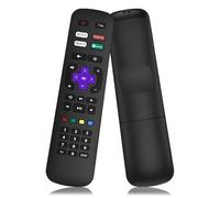 Telecomando di ricambio per TV Roku, compatibile con Smart TV TCL/Hisense/Onn/Sharp/Element/Westinghouse/Philips/Sanyo Roku (non per Roku Stick, box o lettori)