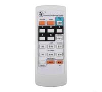 Telecomando di ricambio per ventilatore elettrico KDK ELMARK, offre funzioni essenziali con struttura in ABS per un uso costante
