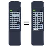 Telecomando di ricambio RC-329S adatto per ricevitore stereo Onkyo A9310 TXS8511 TX8511 A9711 AFV240 ARV401 ASV210 ASV602 ASV620