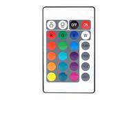 Telecomando dimmerabile RGB a 24 tasti for lampada LED RGB serie W28 Controllo dell'illuminazione Extender IR universale senza batteria