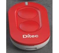 Telecomando Ditec/Entrematic 433,92 MHz ZEN2R rosso 2 pulsanti con rolling code