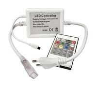 Telecomando e controller RGB, multicolore, funzione di attenuazione, ideale per illuminazione ambientale e decorazione personalizzata.