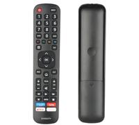 Telecomando EN2BI27H Compatibile Con Hisense Smart TV 32AE5500F 40AE5500F H43B7100 H43B7500 H50B7300 H55B7100 H55B7120 H55B7300 Sostituzione Controllore Con PrimeVideo YouTube NETFLIX Pulsanti