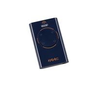 Telecomando FAAC XT4 433 SL per apriporta da garage, trasmettitore wireless a 4 pulsanti, design compatto nero.