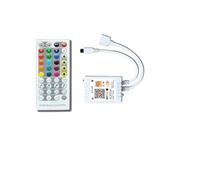 Telecomando for striscia luminosa con controller RGB DC5-24V IR a 40 tasti