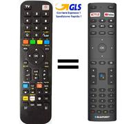 Telecomando gia' programmato per BLAUPUNKT SMART Tasti YouTube-Netflix