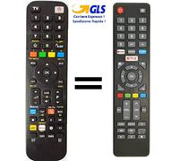 Telecomando gia' programmato per BLAUPUNKT SMART Tasti YouTube-Netflix-Prime