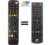 Telecomando gia' programmato per decoder STRONG Tivùsat