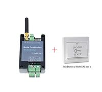 Telecomando GSM G202 singolo relè interruttore per apertura scorrevole cancello garage (sostituire RTU5024) (2G con pulsante di uscita)
