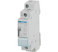 Relè Hager passo passo 16A 230V 1NA attacco DIN 1 modulo EPN510