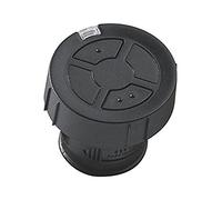 Telecomando Hörmann HSZ2 868-BS, Apriporta per garage con 2 funzioni a pulsante, Telecomando senza fili con tecnologia BiSecur, nero, N. d'ordine 436782