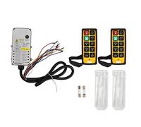 Telecomando industriale Doppia maniglia impermeabile resistente all'olio acido per paranco elettrico Gru ascensore Pompa per calcestruzzo CNC Macchinari per l'estrazione del (AC36V)