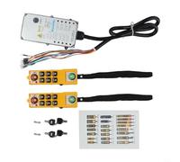 Telecomando industriale per paranco elettrico e gru, impermeabile olio resistente agli acidi YU-6 Controller con 800MHz RF, DC24V/AC220V/AC380V, per Conv (DC24V)