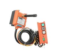Telecomando industriale senza fili, telecomando for paranco elettrico, motore di avvolgimento, interruttori for sabbiatura a 3 pulsanti Controllo manuale(F21-2s,1set)