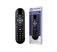 Telecomando Infrarossi Senza Funzione Vocale compatibile con Decoder SkyQ, Mini, Platinum, SIlver, 1TB & 2TB - Batterie Incluse + Istruzioni in Italiano - Azienda Italiana, Qualità testata in Italia