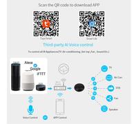 Telecomando intelligente Tuya IR con app universale e controllo vocale