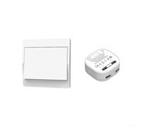 Telecomando interruttore 12 bande impermeabile wireless RF433MHz pulsante per automazione (1 gang 1-1)