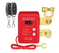Telecomando interruttore di scollegamento batteria 12 V per auto e veicoli per tagliare automaticamente la potenza inferiore a 11 8 Volt per protezione della batteria e risparmio energetico (display
