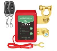 Telecomando interruttore di scollegamento batteria 12 V per auto e veicoli per tagliare automaticamente la potenza inferiore a 11 8 Volt per protezione della batteria e risparmio energetico (display