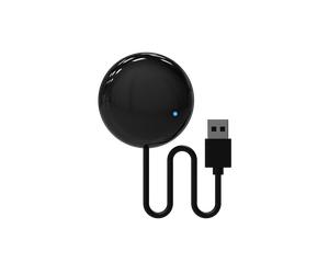 Telecomando IR compatibile con l'app per la casa intelligente SmartLife Remote Control, nero