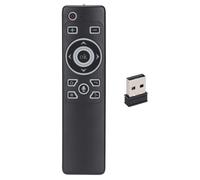Telecomando IR con apprendimento tramite comando vocale e rilevamento del movimento, mouse wireless 2.4G per Android TV Box, Smart TV, Mini PC,