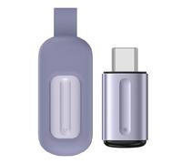 Telecomando IR - Controllo a lunga distanza, controllo smartphone, design ultra compatto, attivazione plug and play, gadget per l'intrattenimento domestico, dimensioni mini nero per TV, condizionatore