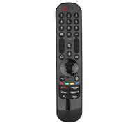Telecomando IR di ricambio MR22GA AKB76039901 compatibile per controller TV LG MR23GN MR22GN modelli 2021 2022 2023 Sostituzione con pulsanti Netflix PrimeVideo (senza funzione vocale)