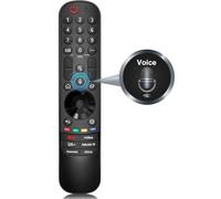 Telecomando Magic Voice per TV LG, sostituto dei telecomandi originali MR20GA, MR21GA, MR22GA, MR23GA, compatibile con TV Smart LG dotate di Puntatore e Funzione Vocale