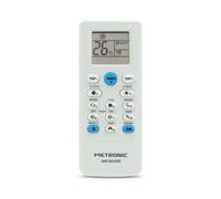 Telecomando Metronic 495348 per climatizzatore universale display 8m bianco