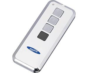 Telecomando Mini-Novotron 523 di Novoferm (3 canali, telecomando per porta di garage, frequenza 433 MHz, crittografia AES a 128 bit, bianco) TM15916201150