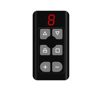Telecomando Multifrequenza A 8 Canali per Cancello, Porta, Serranda Avvolgibile, Porta da Garage, Porta Elettrica, Copia Telecomando D