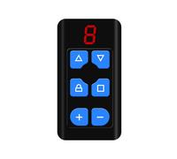 Telecomando Multifrequenza A 8 Canali per Cancello, Porta, Serranda Avvolgibile, Porta da Garage, Porta Elettrica, Copia Telecomando A