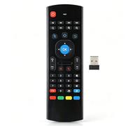 Telecomando, MX3 2.4G Portatile Wireless Air Fly Mouse Telecomando a infrarossi con rilevamento del movimento per TV PC