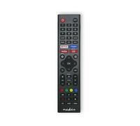 Telecomando di ricambio - adatto per: Hi-Sense - preprogrammato - 1 dispositivo Disney + Button/Netflix Button/Rakuten TV Button - Infrarossi - Nero