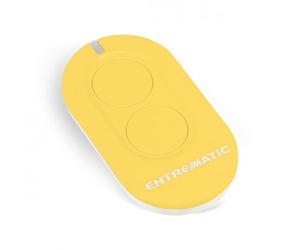 Telecomando originale ENTREMATIC ZEN2 compatibile con telecomandi DITEC BIXLG4, DITEC BIXLP2, DITEC BIXLS2, DITEC GOL4, DITEC BIXLP2 GIALLO ZEN2Y