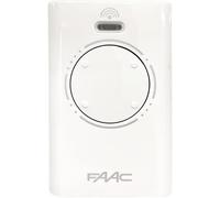 Telecomando originale FAAC XT2 XT4 433 868 SLH LR rolling code bianco