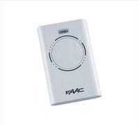 Telecomando originale FAAC XT2 XT4 433 868 SLH LR rolling code bianco