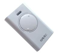 Telecomando originale FAAC XT2 XT4 433 868 SLH LR rolling code bianco