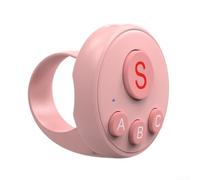 Telecomando per action camera per DJI Series, 25H per batteria, otturatore wireless con portata di 10 m, design impermeabile per sport all'aria aperta, nero (rosa)