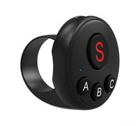 Telecomando per action camera per DJI Series, 25H per batteria, otturatore wireless con portata di 10 m, design impermeabile per sport all'aria aperta, nero