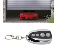 Telecomando per Apertura Porta Garage Telecomando per Apertura Cancello a 4 Pulsanti con Portachiavi per Controllo a Lunga Distanza